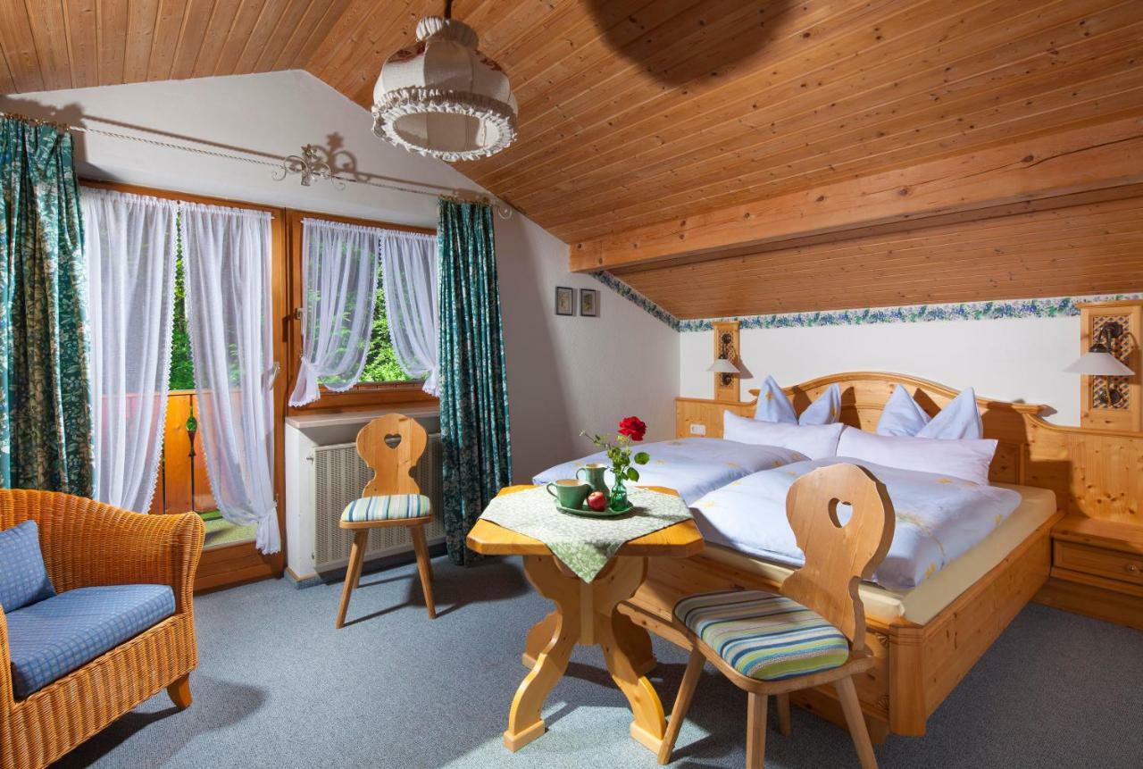 Pension Waldklause, Doppelzimmer Mit Balkon, Dusche, Wc Königssee المظهر الخارجي الصورة